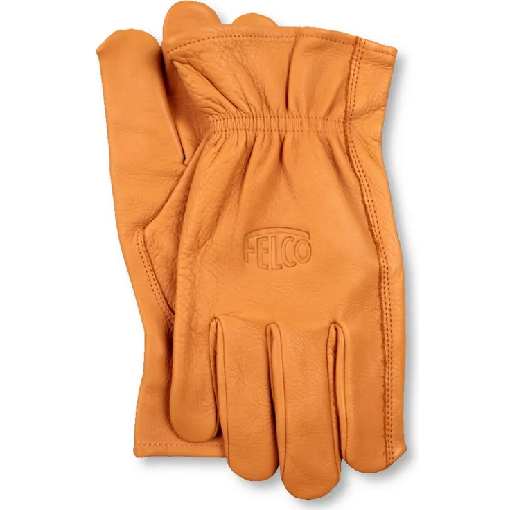FELCO 703 Arbeitshandschuhe Premium-Rindsleder, Größe XL