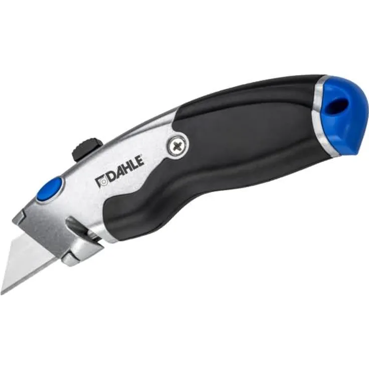 Dahle Cutter Heavy Duty Metall-Kunststoff Trapezklinge schwarz-blau