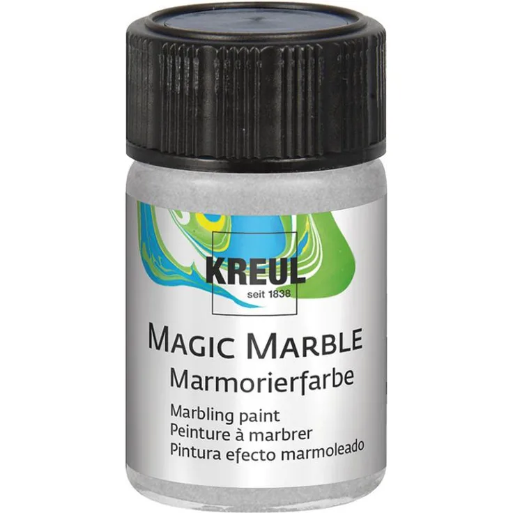 Kreul 73220 - Magic Marble Marmorierfarbe, 20 ml, gold