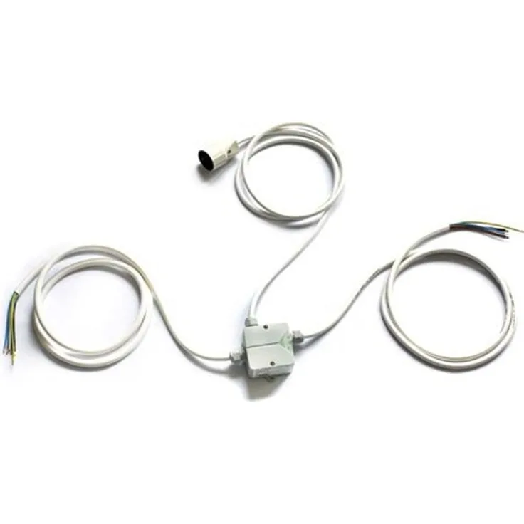 Bachmann 923.001 Herdanschlussdose IP20 Lichtgrau (RAL 7035)