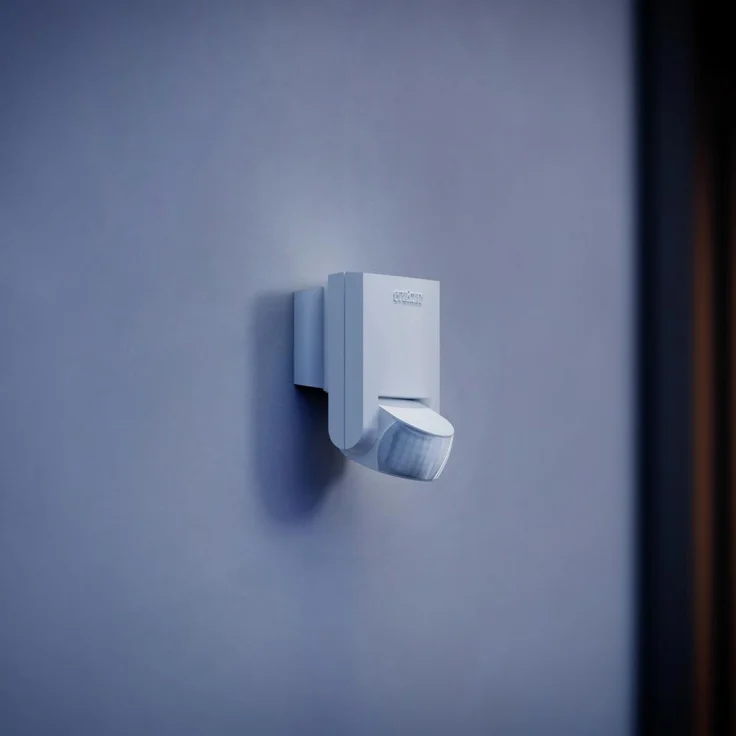 Steinel Bewegungsmelder IS 130-2 weiß, Infrarot-Sensor, 130° Erfassungswinkel, 12m Reichweite, Innen- und Außenbereich, IP44 – Bild 2
