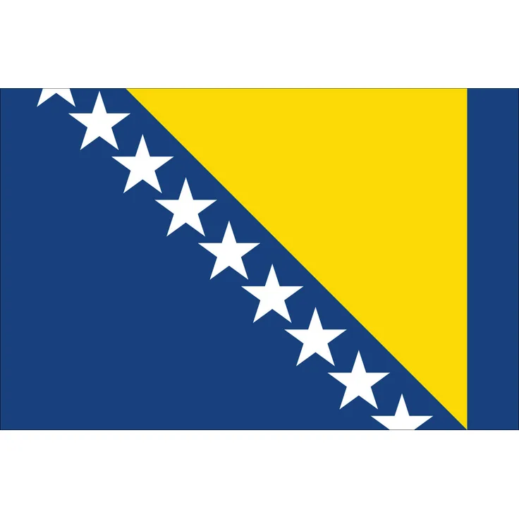 Flagge Bosnien-Herzegowina 160 g/m² ca. 20 x 30 cm