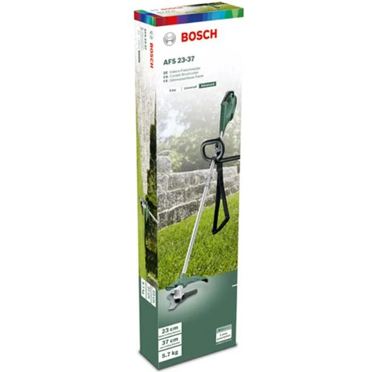 Bosch AFS 23-37 Elektro-Freischneider 1000 Watt Schnittkreisdurchmesser 23/37 cm mit Freischneidermesser im Karton – Bild 9