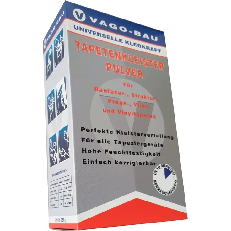 1000g Vlieskleber Glasfaserkleber Glasvlieskleber Glasfasertapeten Tapete Vlies