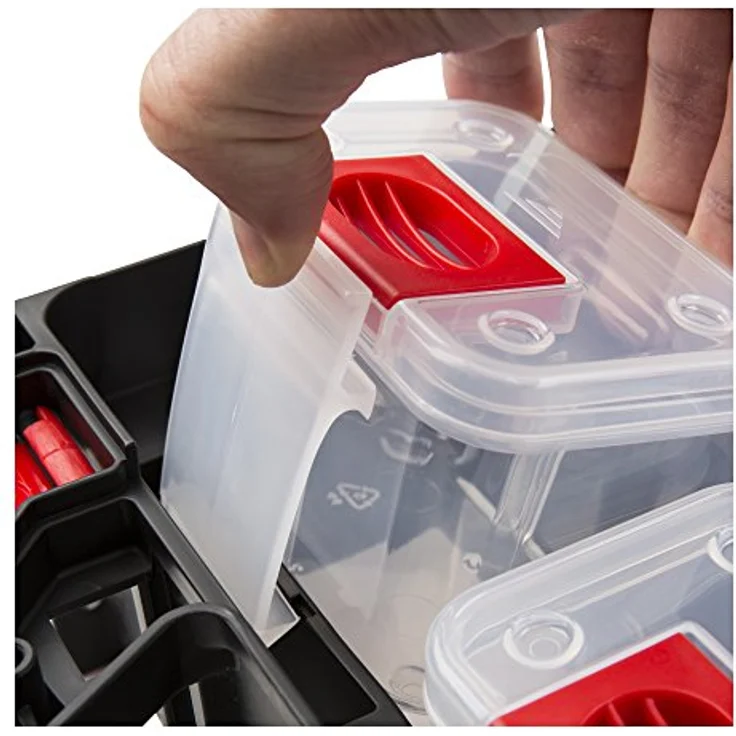 STIER Werkzeugbox mit 12 ausziehbaren Behältern Werkzeugkoffer Sortierkasten für eine Vielzahl von K – Bild 4