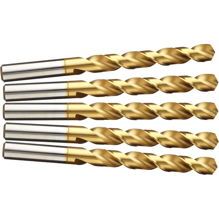 myMAW 5 HSS TiN Metallbohrer Ø 12,5 mm 204106 Titannitriert Spiralbohrer HSS-Bohrer