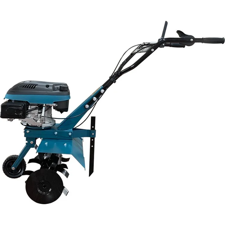 Könner & Söhnen KS 4HP-70 Benzin Bodenhacke mit Riemenantrieb, geschmiedete Säbelfräsen, 70 cm Arbeitsbreite, 7 cm Arbeitstiefe, Motorleistung 4 PS - Preisvergleich – Bild 2