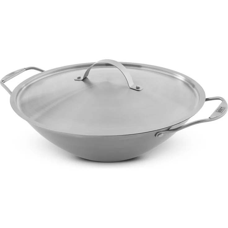 WEBER Crafted Wok & Dampfgarer edelstahl, 5 Liter, zu Crafted GBS