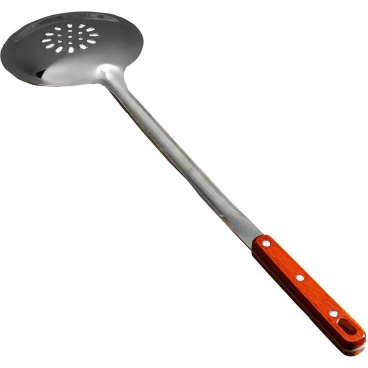 Schaumlöffel Olymp Länge 47 cm mit Holzgriff Schaumkelle für Kasan Utschak Plow