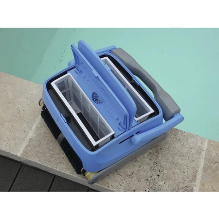 Orca Akku-Poolroboter 300CL für Pools bis 120 m², 2 h Laufzeit, Poolboden, Poolwände, 13,6 kg, 15 m Kabellänge, 130 W – Bild 5