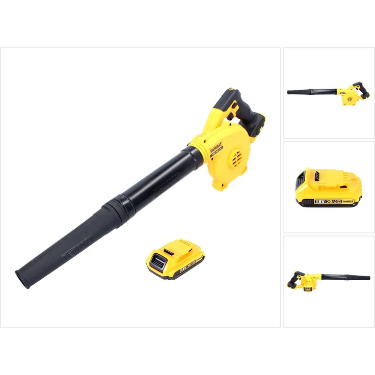 DeWalt DCV 100 N 18 V Akku Gebläse - Laubbläser + 1 x DCB 183 2 Ah Akku - ohne Koffer, ohne Lader