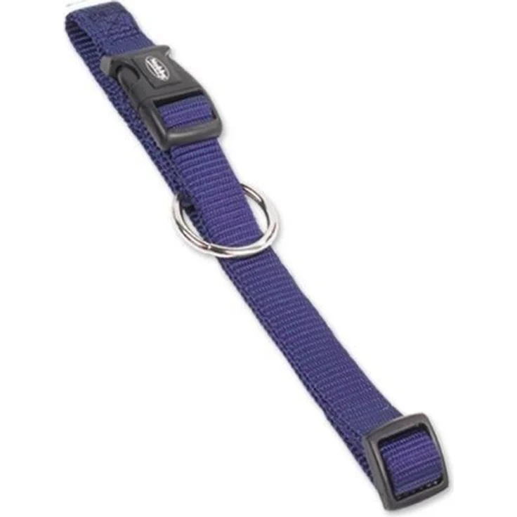 Nobby Halsband Classic Hals: 50-65 cm, Breite: 25 mm, blau – Bild 1