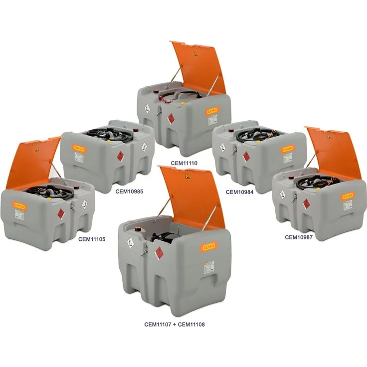 CEMO DT-MOBIL EASY Mobile Tankanlage 440 Liter E-Pumpe 12V