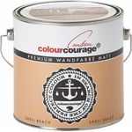 colourcourage® Premium Wandfarbe matt Shell Beach 2,5 l