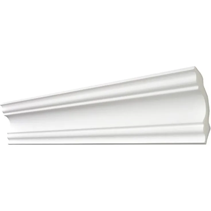 Decosa Zierprofil A80 (Stefanie), weiss, 80 x 80 mm Laenge 2 m - 01 Stueck