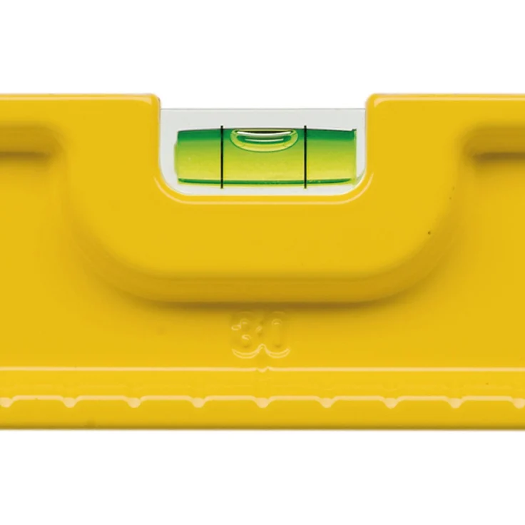 STABILA Wasserwaage Type 82 S, 60 cm, robustes Alu-Druckgussprofil, metrische Skala, 1 Horizontal-Libelle, 1 Vertikal-Libelle, 1 Grifföffnung, Made in Germany – Bild 5