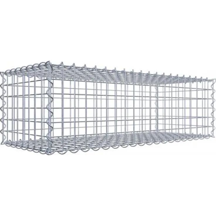 Gabiona Gabione 100 cm x 30 cm x 40 cm (L x H x T), Maschenweite 5 cm x 5 cm, Spirale