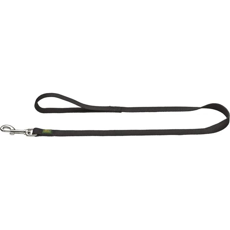 Hunter Hunde-Führleine Nylon schwarz 15-110