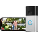 Ring Akku-Videotürklingel (Battery Video Doorbell) (2024) | WLAN-Sicherheitskamera, Selbstinstallation in 5 Minuten | mit eingebautem Akku I Privatsphäre-Einstellungen