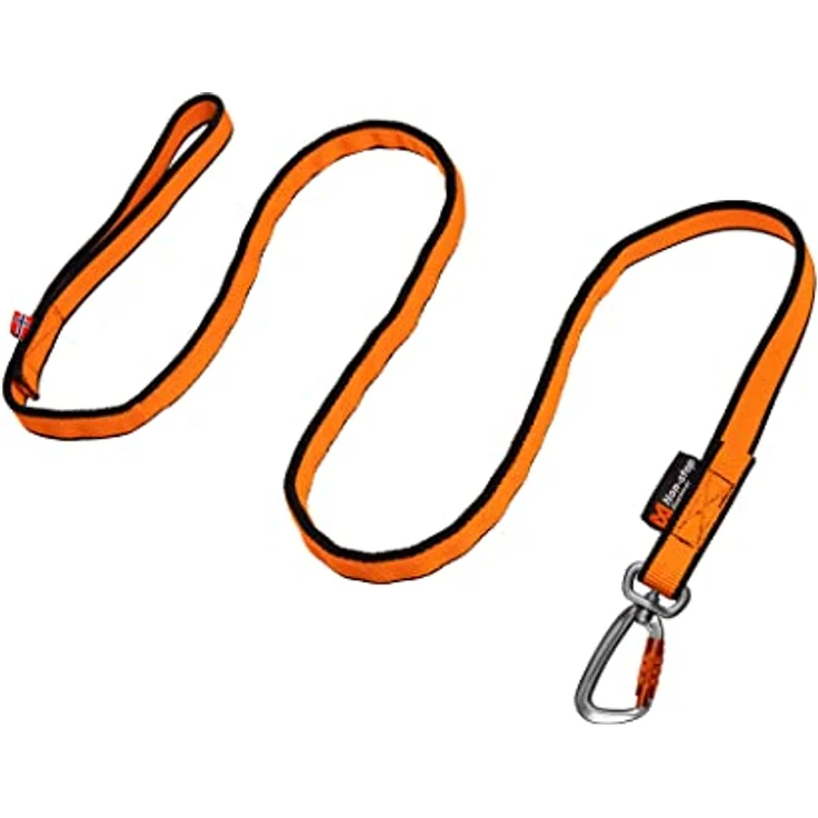 Non-stop dogwear Bungee Leash Parent Item (2.8 m / 23 mm) in schwarz – Bild 1