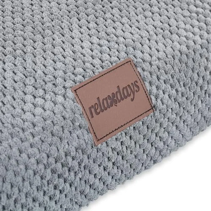 Relaxdays Haustiertreppe Hundetreppe mit 3 Stufen, Grau - Transportable Tiertreppe für Hunde und Katzen, weicher Schaumstoff, abnehmbarer Polyesterbezug – Bild 6