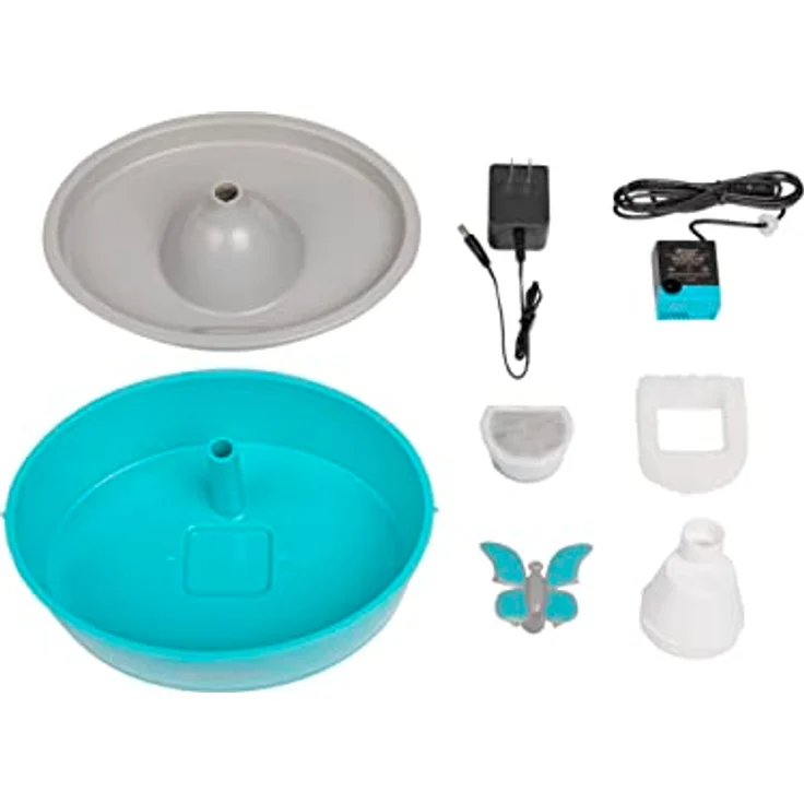 PetSafe Drinkwell Butterfly Pet Fountain, Futternapf – Bild 8