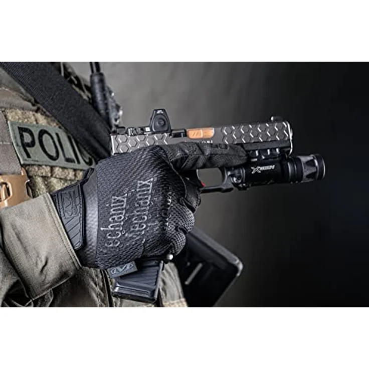 Mechanix MSD-55-008 Wear msd-55–008 Specialty 0,5 mm Hohe Geschicklichkeit Covert Tactical Handschuhe, Schwarz, Small – Bild 10