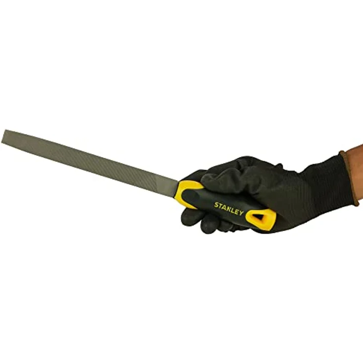 Stanley Halbrundfeile, Hieb 2 (200 mm Länge, Karbon-Stahl, ergonomischer Bi-Material Handgriff, Griffaussparung) 0-22-456 – Bild 9