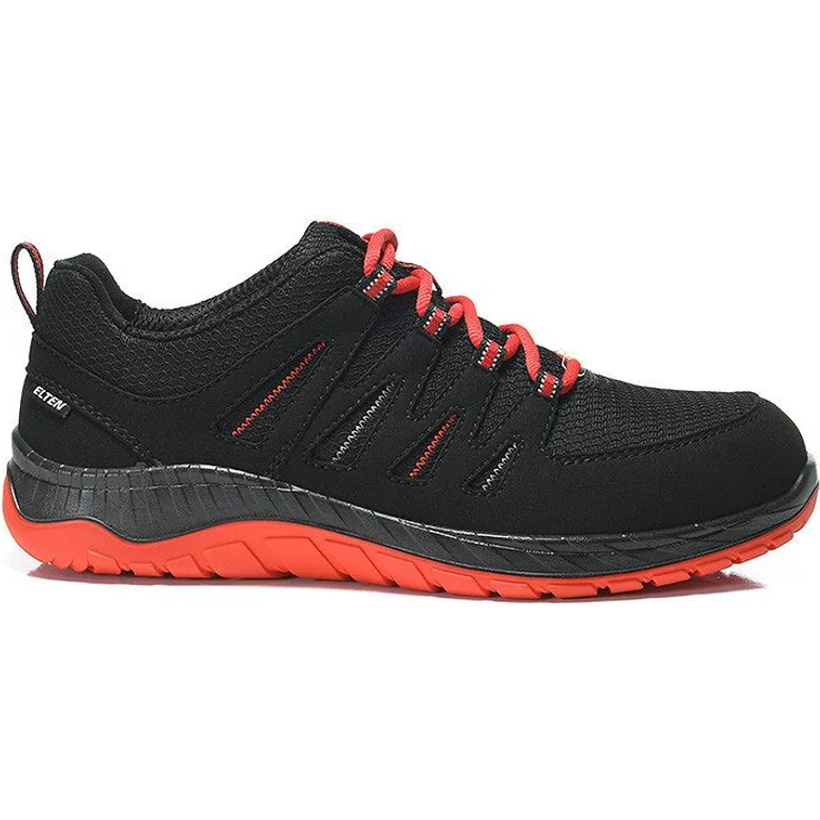 "ELTEN MADDOX Low Arbeitsschuh black-red, Sicherheitshalbschuh mit Infinergy® Dämpfung" – Bild 1