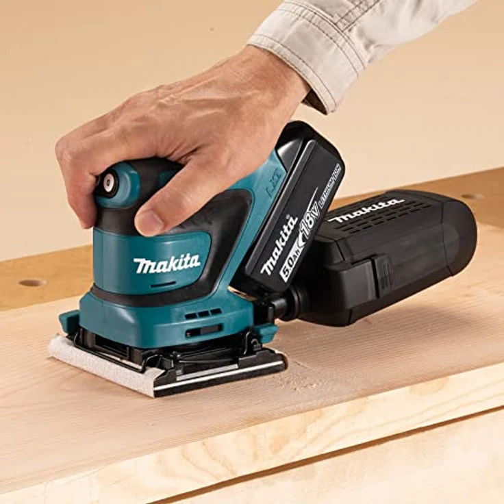 Makita DBO481Z Akku Schwingschleifer 18 V 112 x 102 mm Solo - ohne Akku, ohne Ladegerät – Bild 2