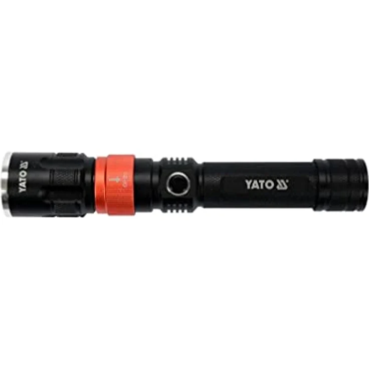 YATO Handleuchte 280, 190, 380 Lumen Lampe NEU, 3in1-Modell, IP54, Aluminium/Abs, magnetisch, grün/rot – Bild 2
