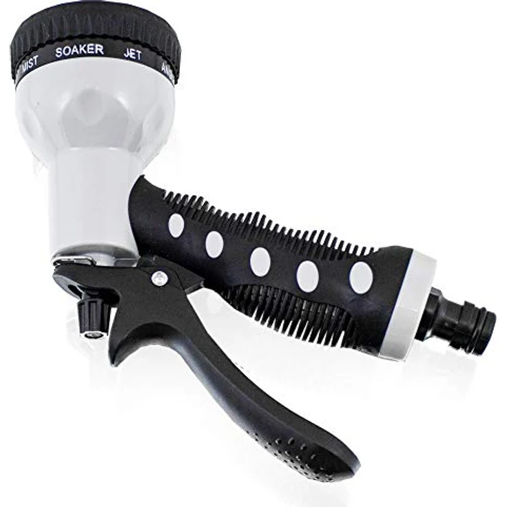 Bituxx 9in1 Multi Bewässerungspistole, Schlauchpistole mit 9 Spritzeinstellungen für optimales Gießen – Bild 2