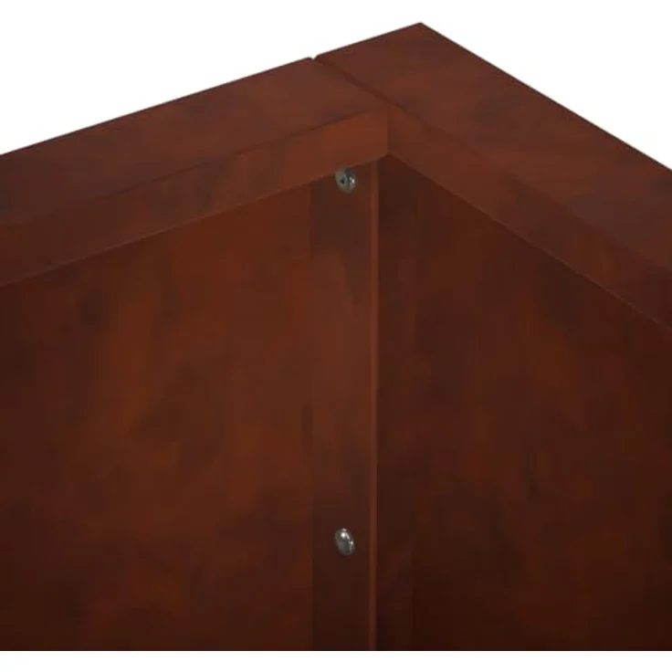 vidaXL Beetumrandung Stützmauer, 4 Stück, wetterfest aus Stahl in Rostoptik, 100 x 100 x 50 cm, modular und wetterbeständig – Bild 7