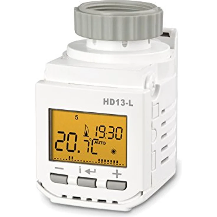 Elektrobock HD13-L, Programmierbarer Heizkörperthermostat mit Wochenprogramm, Fenster-offen-Erkennung und BOOST-Funktion – Bild 4