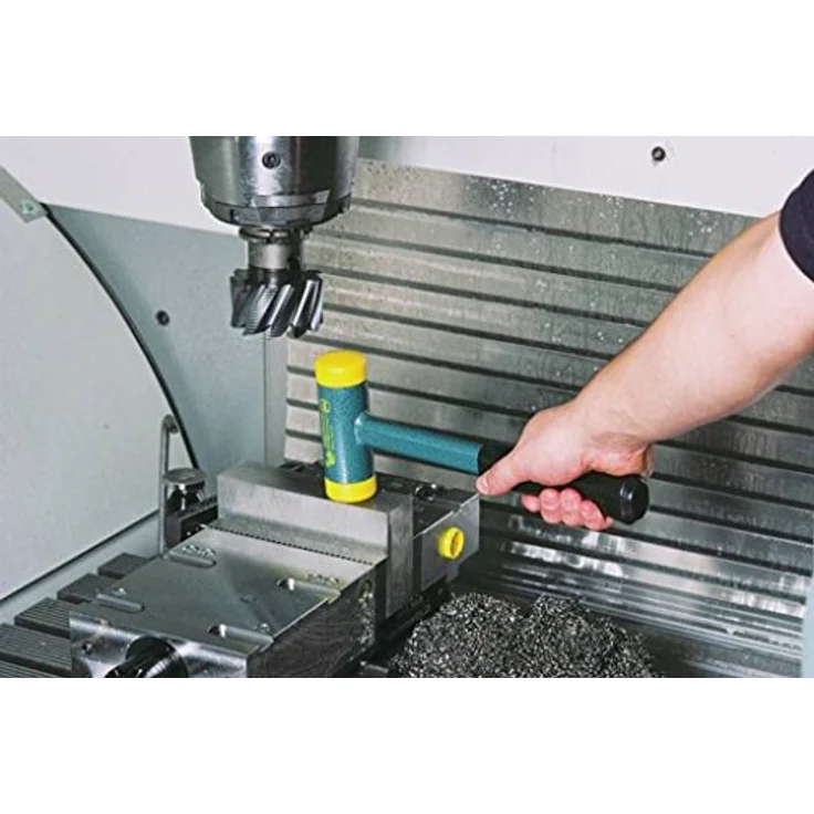 Wiha Schonhammer rückschlagfrei, mittelhart mit Stahlrohrstiel (02124) 35 mm – Bild 3