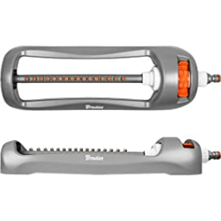 Bradas WL-Z23 Viereckregner mit Schlitten und 16 Düsen White line, grau, 10 5 5 cm – Bild 2