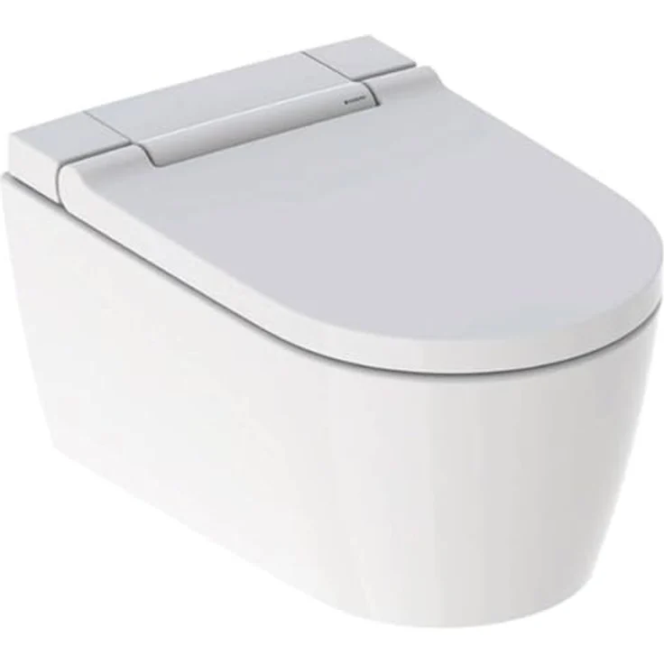 Geberit Toilette + Bidet Aquaclean Sela, Spülrandlose WC-Keramik, TurboFlush-Spültechnik, schmutzabweisende Oberfläche, schwarz – Bild 2