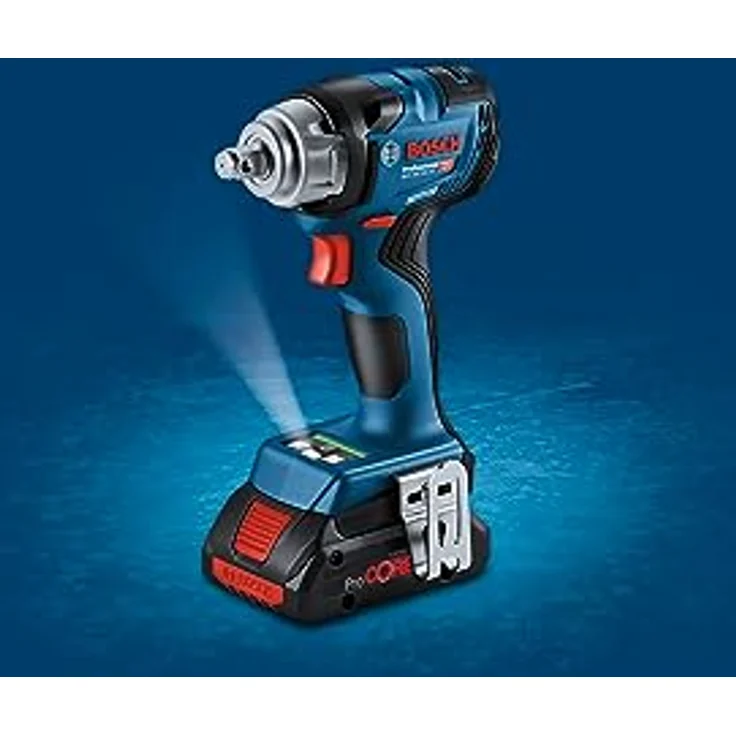 Bosch Professional 18V System Akku Drehschlagschrauber GDS 18V-330 HC, 330 Nm Anziehmoment, 560 Nm Losbrechmoment, inkl. 2x 4.0Ah ProCORE Akku, L-BOXX – Bild 2