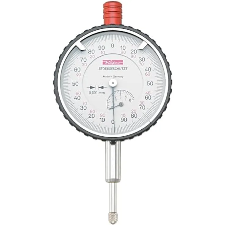 Käfer Feinmessuhr 0,001mm - 5mm - 58mm - Stoßschutz - IS O 463 - Werksnorm 10056 (10056)