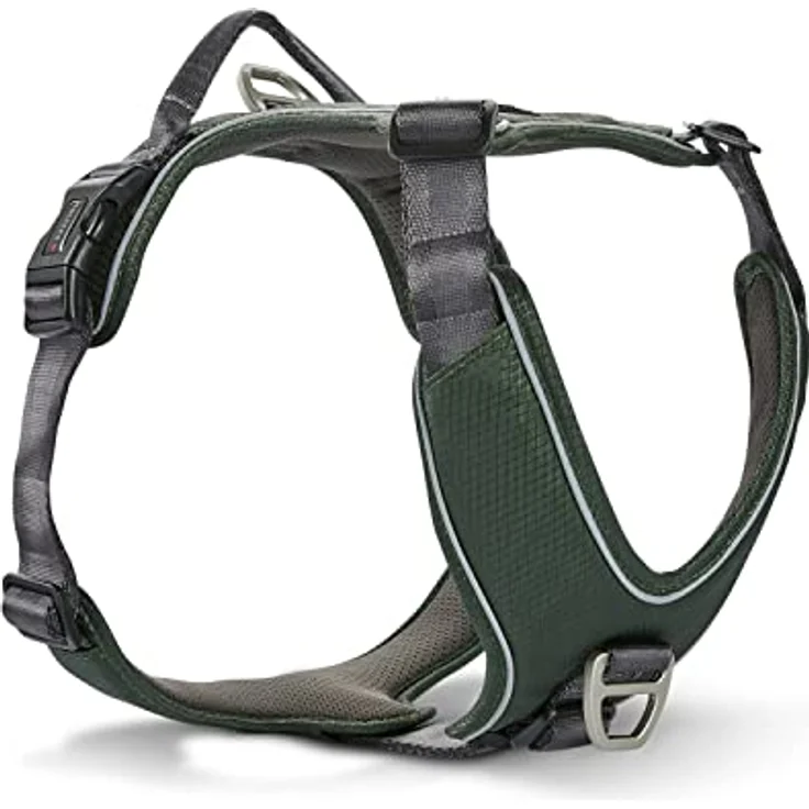 Wolters Geschirr Active Pro Comfort, Größe:55-65 cm, Farbe:grün/anthrazit - Preisvergleich – Bild 1