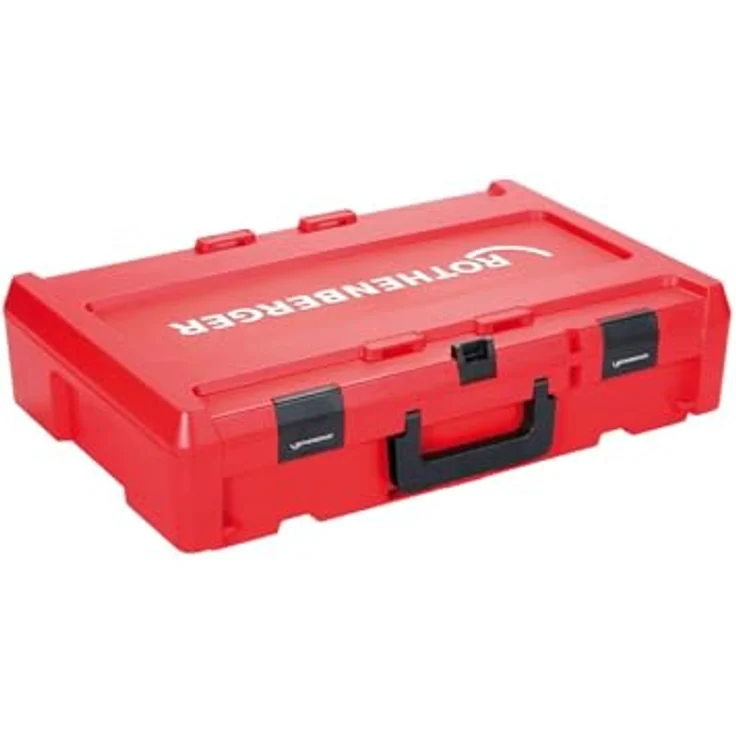 Rothenberger ROCASE 6414, Werkzeugkoffer aus robustem ABS-Kunststoff, rot, 59 cm x 39 cm x 14 cm, ohne Einlage und Betriebsanleitung-Halter – Bild 1