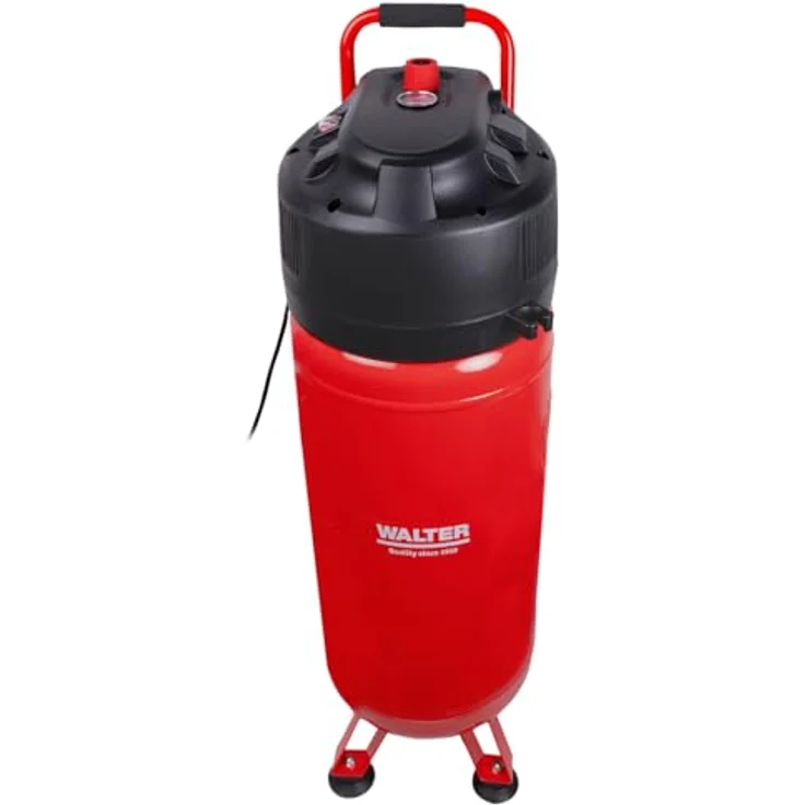 Walter Werkstatt-Kompressor 50 L, 240 l/min Ansaugleistung, 10 bar, inkl. Zubehör, kompakt und langlebig – Bild 5