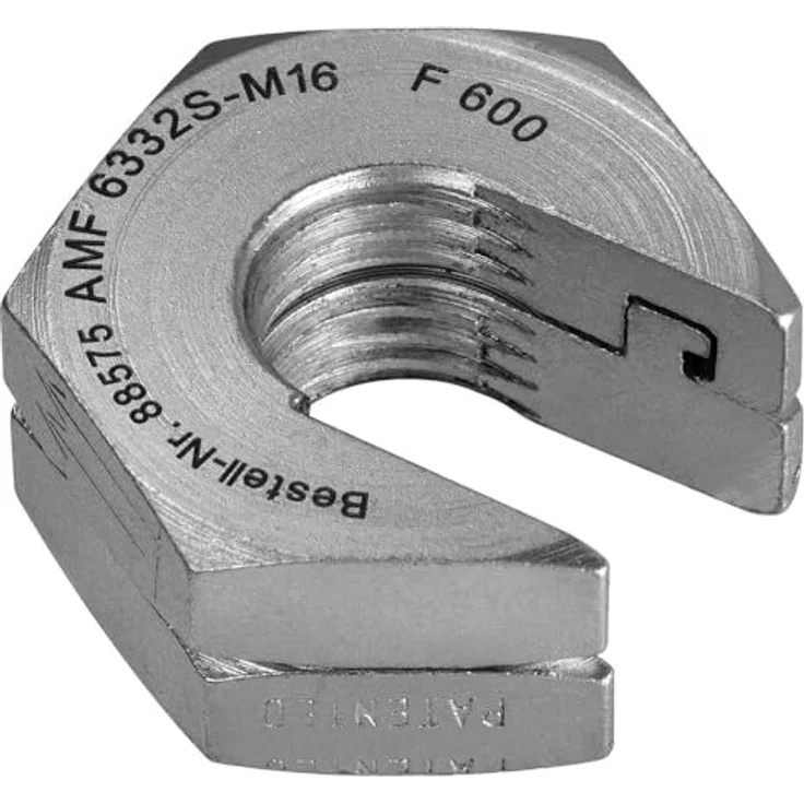 AMF Schnellspannmutter Nr. 6332S Gr. M8 ohne Bund, hochwertige Spannmutter für präzise Anwendungen – Bild 1