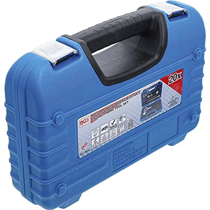 BGS TECHNIC Leerkoffer für Motor-Einstellwerkzeug-Satz Art. 8924-1, Kunststoff, 390 mm x 305 mm x 85 mm, 1.03 kg – Bild 6