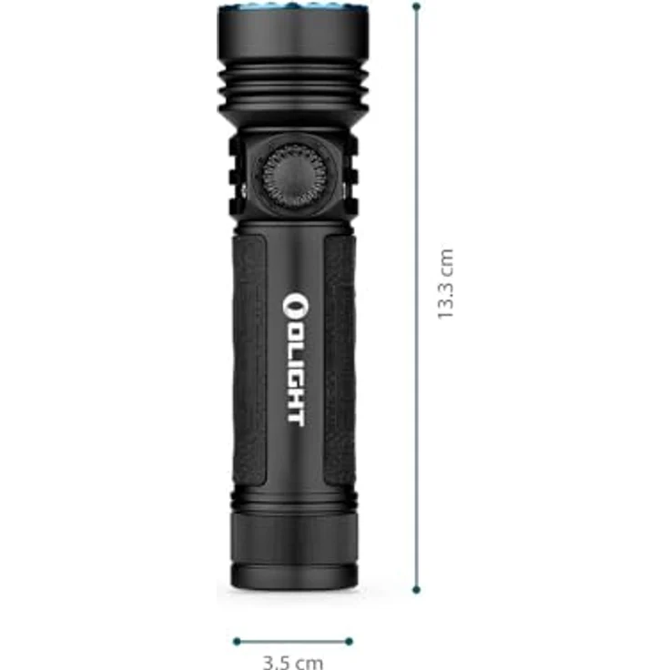 Olight Seeker 4 Pro Taschenlampe, 4600 lm, schwarz – Bild 3