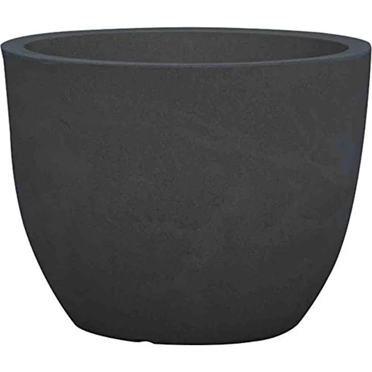 Siena Garden Gefäß Bristol schwarz Granit Ø 60x46 cm