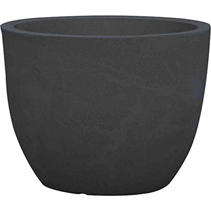 Siena Garden Gefäß Bristol schwarz Granit Ø 60x46 cm