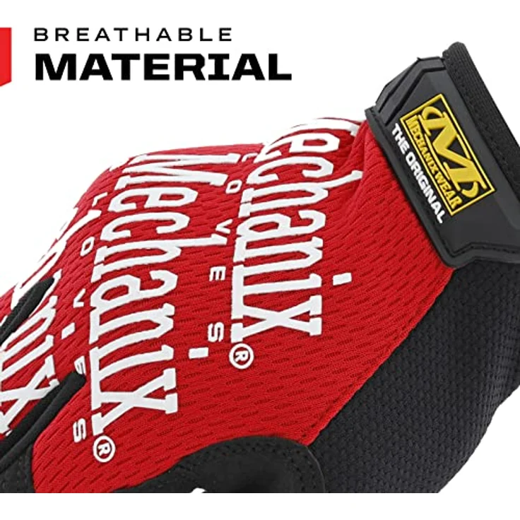 Mechanix Wear Original Handschuhe (X-Large, Rot) - Preisvergleich – Bild 3