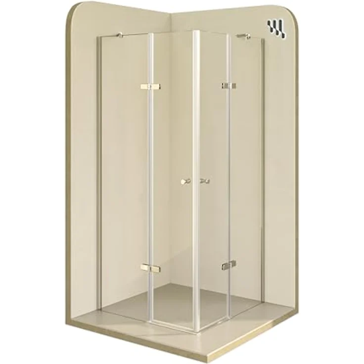 i-flair ALICE Duschkabine 70x85 cm, Eckdusche mit Eckeinstieg, 190 cm Höhe, 6 mm ESG Sicherheitsglas klar mit Nano-Beschichtung – DK19 – Bild 1