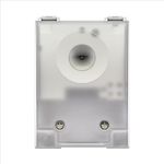 theben Dämmerungsschalter LUNA 126 star E 1260901, integrierter Lichtsensor, Helligkeitssensor für Außenbeleuchtung, Fixe Ein- und Ausschaltverzögerung, großer Klemmenraum